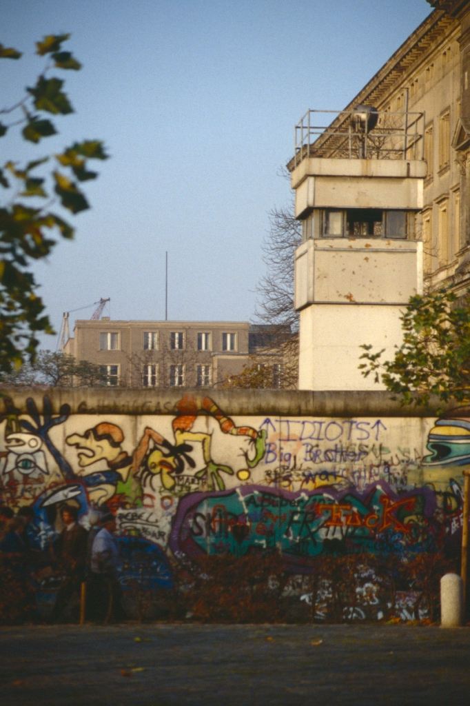 Berliner Mauer, Niederkirchner Strasse, 12.11.1989