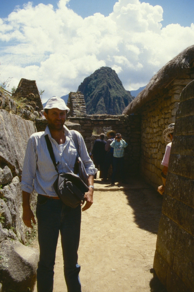Johannes Neumann in Machu Picchu